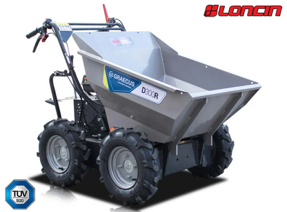 Raddumper mit mechanischer Kippvorrichtung D300R