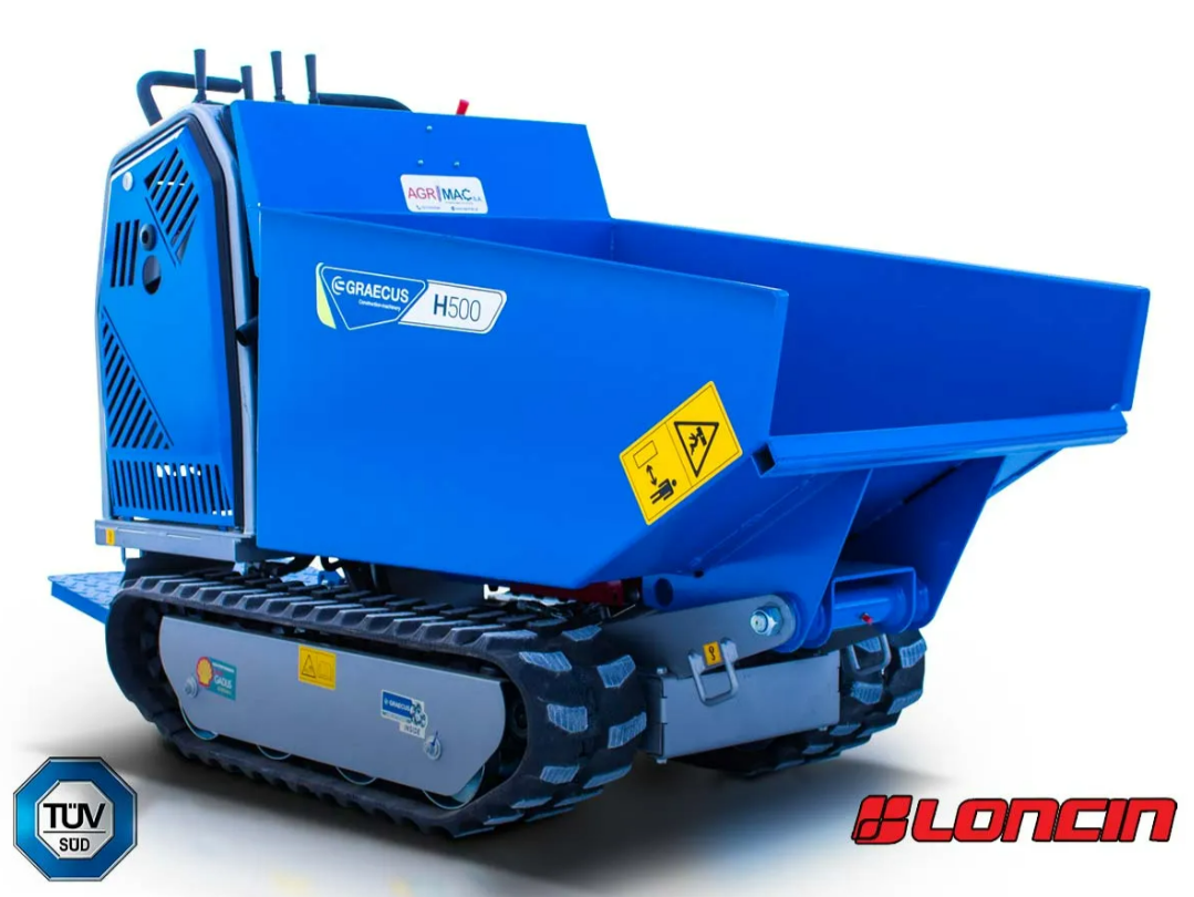 Hydrostatischer Dumper mit hydraulischer Kippvorrichtung H500