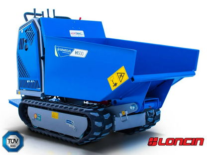 Hydrostatischer Dumper mit hydraulischer Kippvorrichtung H500