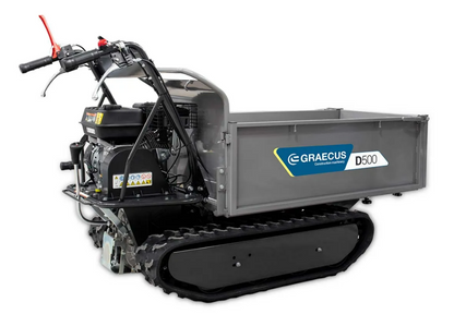 Raupendumper mit mechanischer Kippvorrichtung D500