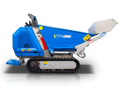 Diesel-Dumper, hydrostatisch, mit Lader und 800 kg Kipplast