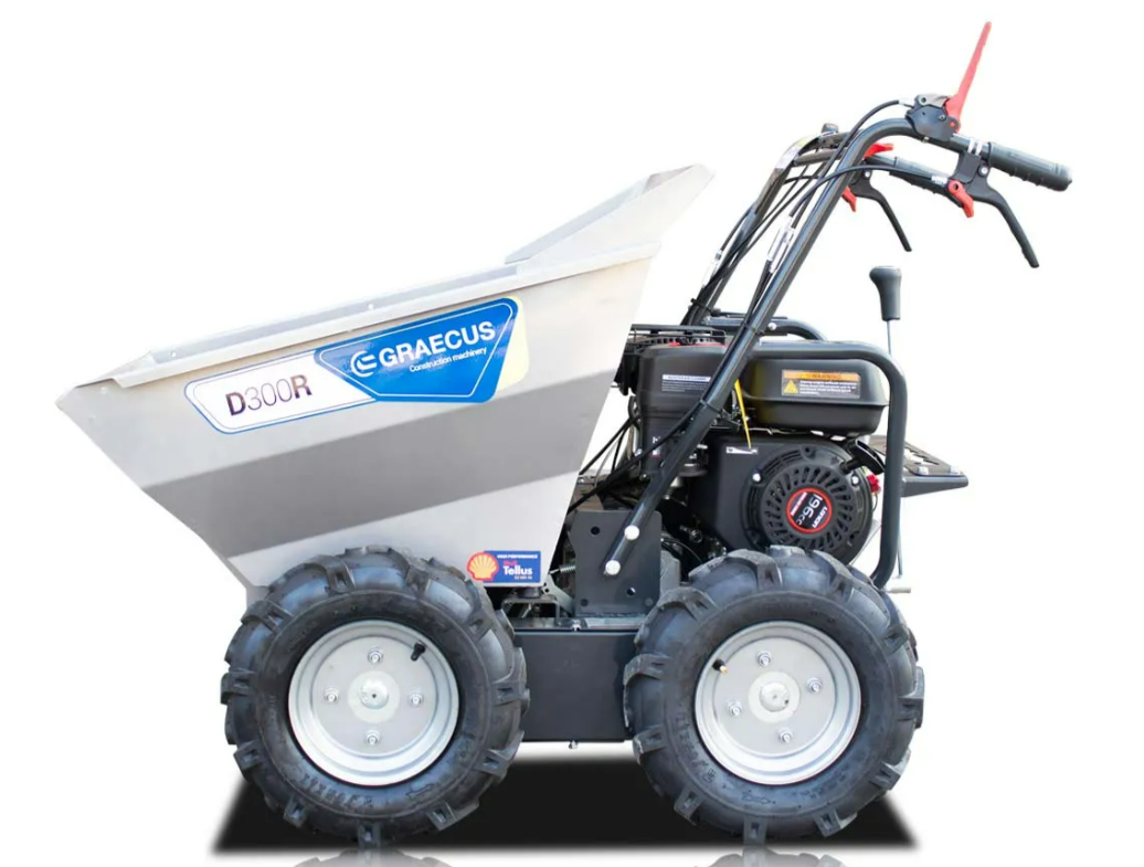 Raddumper mit mechanischer Kippvorrichtung D300R