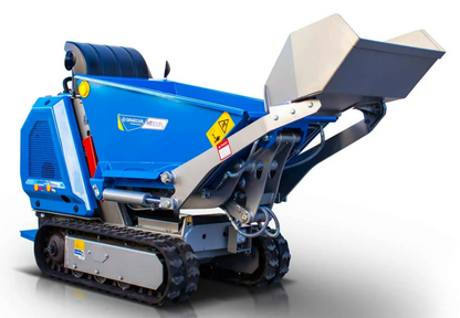 Diesel-Dumper, hydrostatisch, mit Lader und 800 kg Kipplast