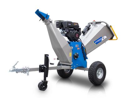 Holzhäcksler Schredder 15cm mit Loncin Motor 15 PS KB15