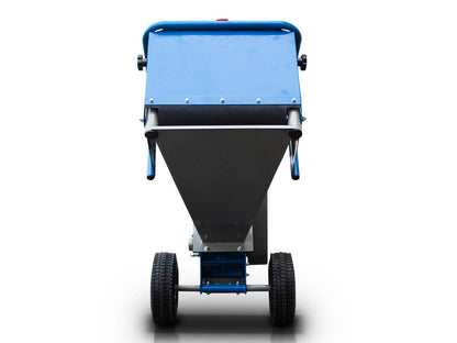 Holzhäcksler Schredder 10cm mit 6,5PS Loncin Benzinmotor