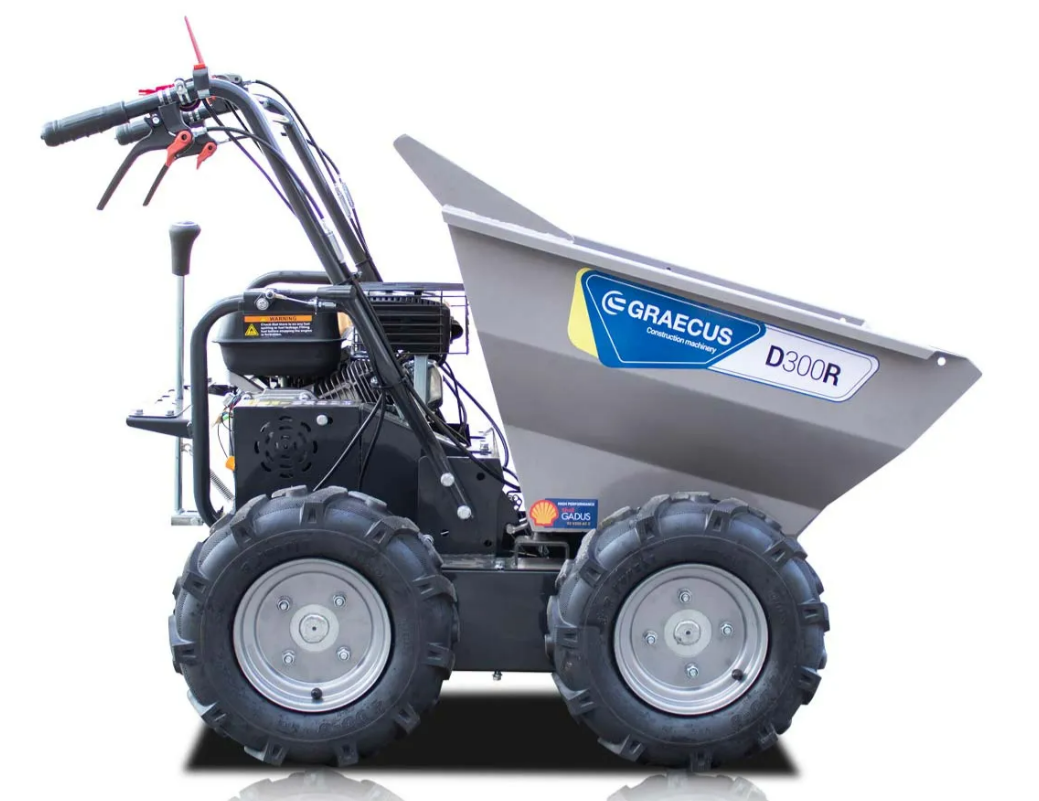 Raddumper mit mechanischer Kippvorrichtung D300R