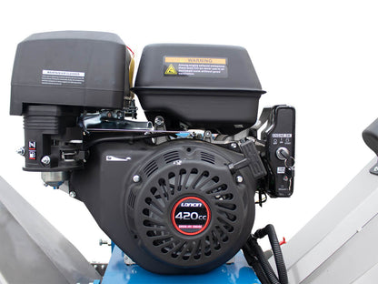 Holzhäcksler Schredder 15cm mit Loncin Motor 15 PS KB15