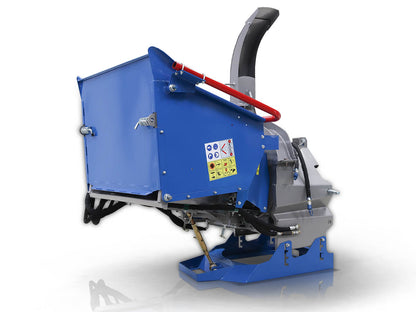 Holzhäcksler Schredder Zapfwellenhäcksler bis 13cm mit hydraulischen Einzug