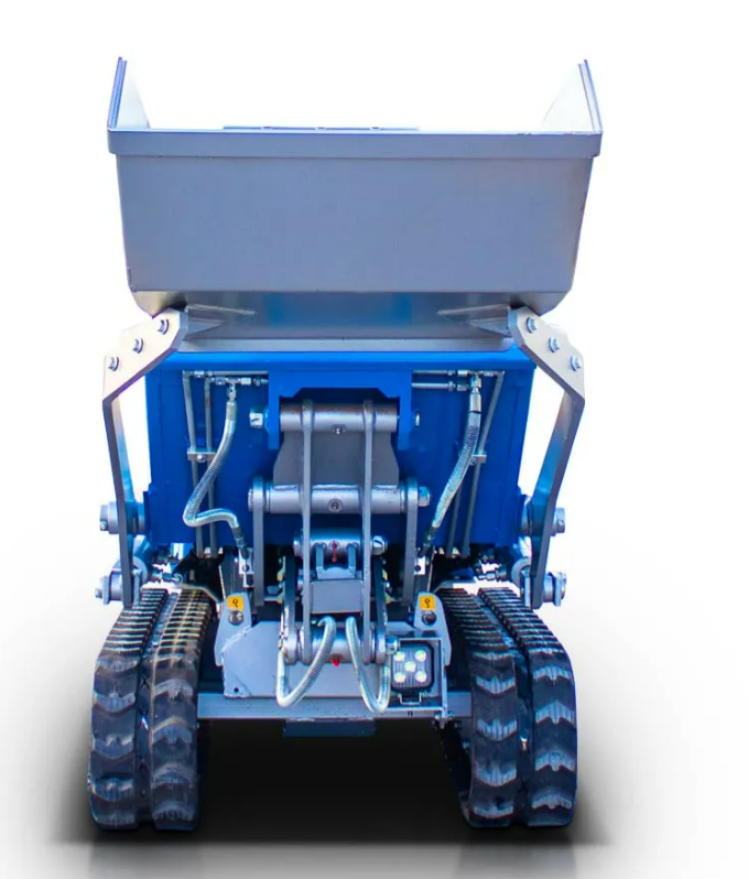 Diesel-Dumper, hydrostatisch, mit Lader und 800 kg Kipplast