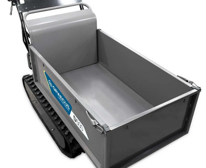 Raupendumper mit mechanischer Kippvorrichtung D500