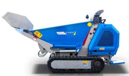Diesel-Dumper, hydrostatisch, mit Lader und 800 kg Kipplast