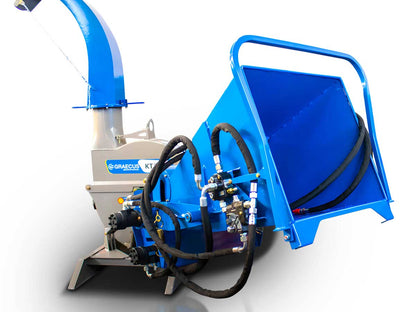 Holzhäcksler Schredder Zapfwellenhäcksler bis 15cm mit hydraulischen Einzug
