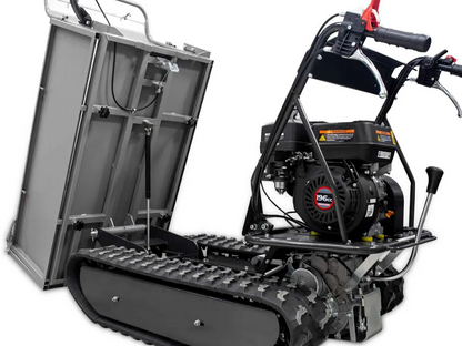 Raupendumper mit mechanischer Kippvorrichtung D500