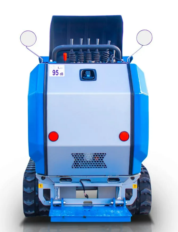 Diesel-Dumper, hydrostatisch, mit Lader und 800 kg Kipplast