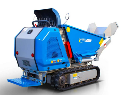 Diesel-Dumper, hydrostatisch, mit Lader und 800 kg Kipplast