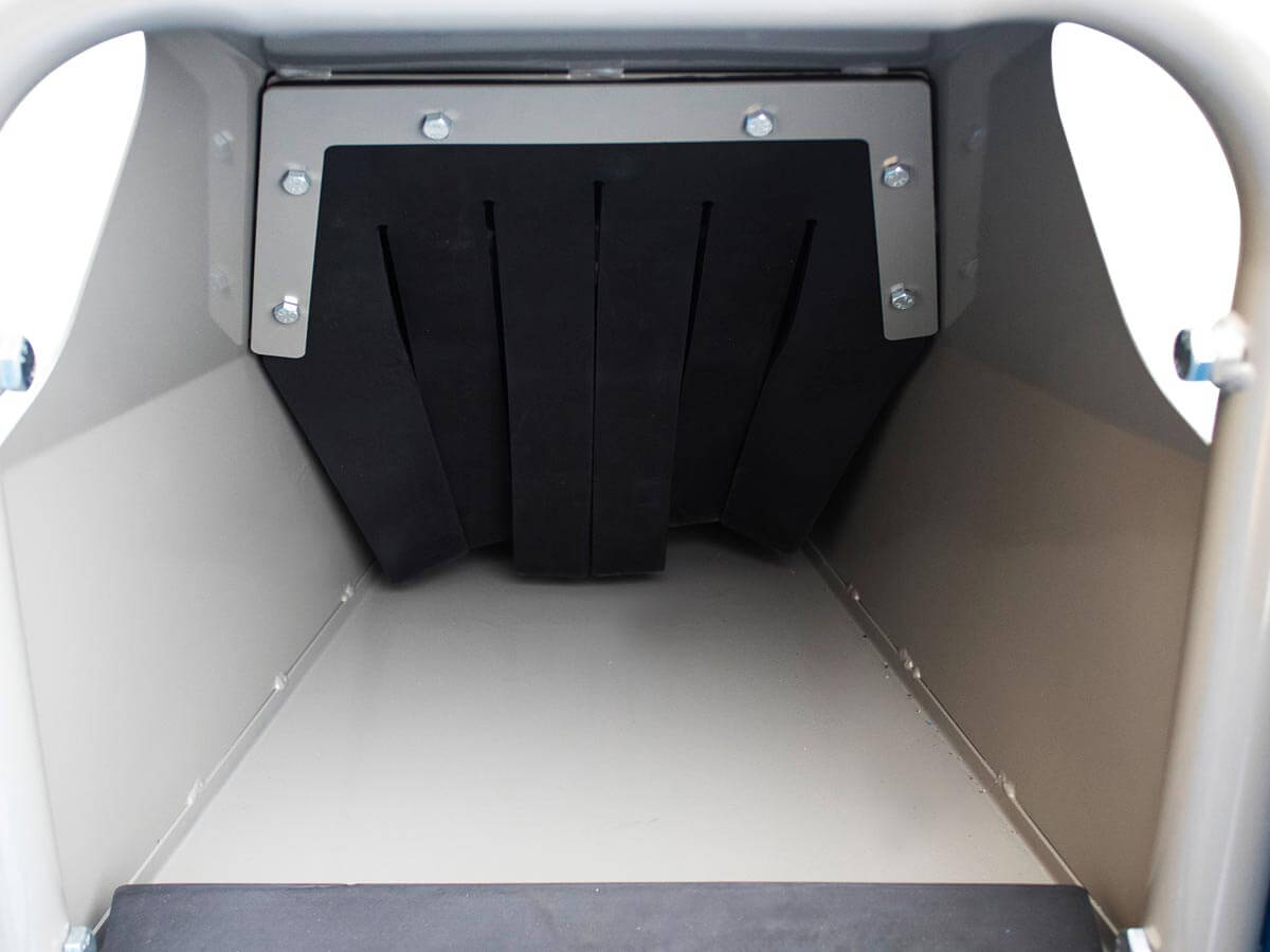Holzhäcksler Schredder 10cm mit 6,5PS Loncin Benzinmotor