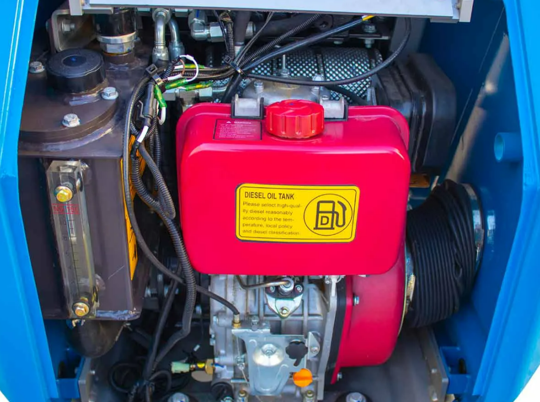 Diesel-Dumper, hydrostatisch, mit Lader und 800 kg Kipplast